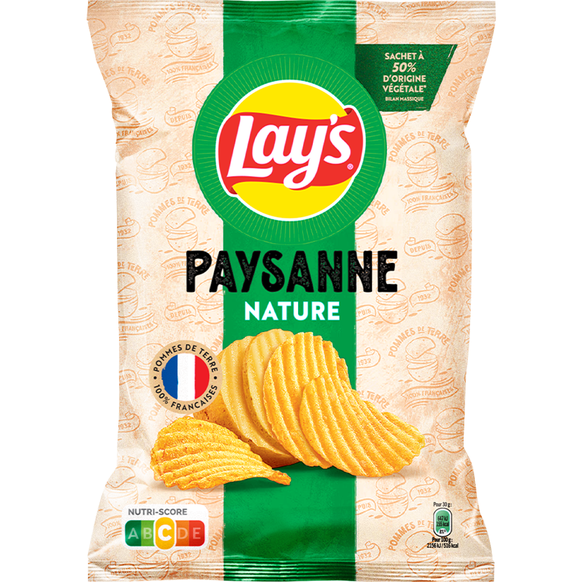 Lay's Recette Paysanne Nature