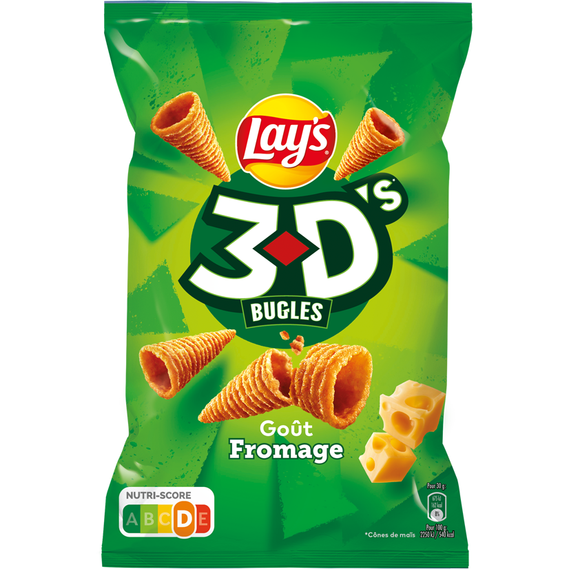 Lay's 3D Fromage