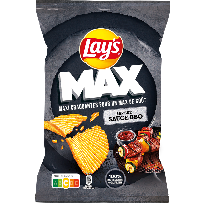 Lay's MAX Saveur sauce Barbecue