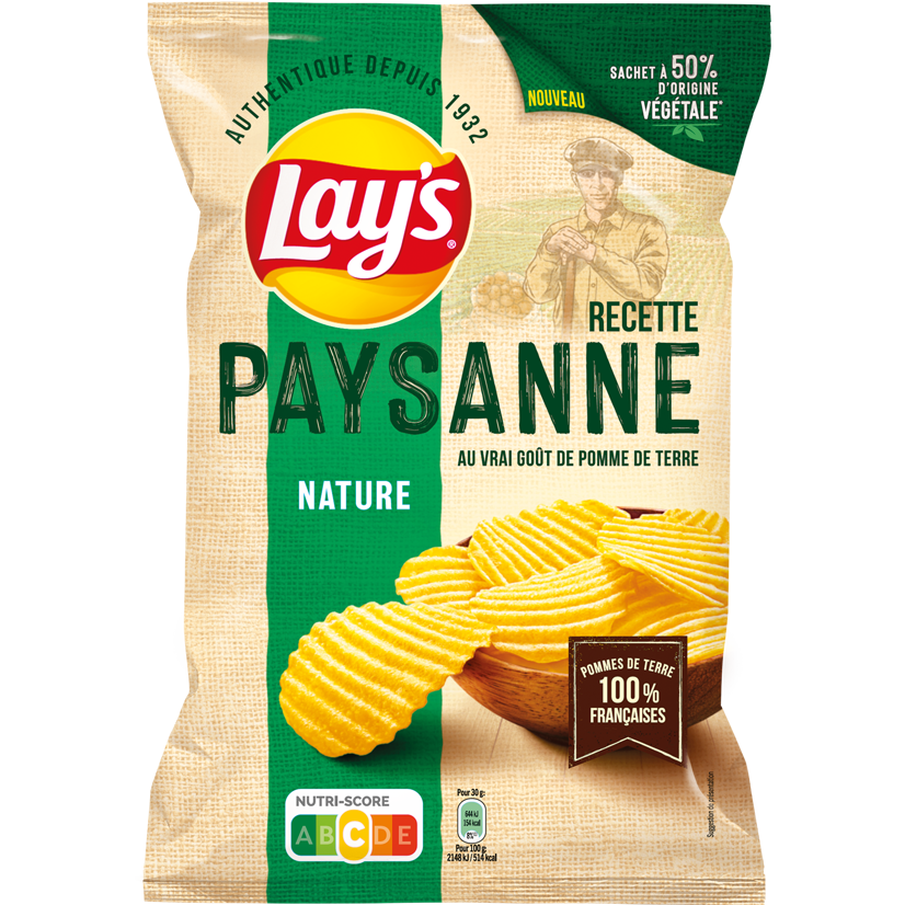 Lay's Recette Paysanne Nature