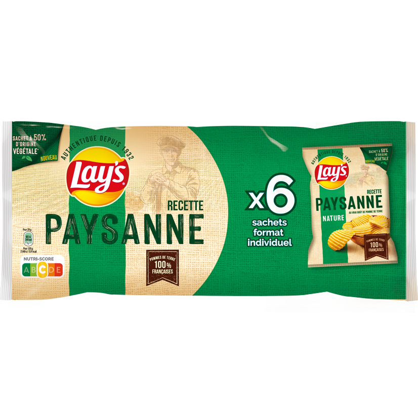 Lay's Paysanne Nature Format Individuel